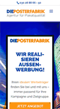Mobile Screenshot of dieposterfabrik.de